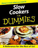 Slow Cookers For Dummies 9780764552403 Tom Lacalamita Glenna Vance Brukte bøker