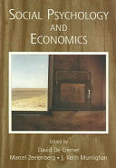 Social Psychology and Economics 9780805857559 David De Cremer Marcel Zeelenberg J. Keith Murnighan Brukte bøker