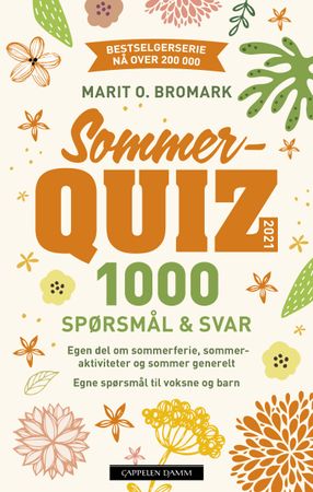 Sommerquiz 2021 9788202702236 Marit O. Bromark Brukte bøker