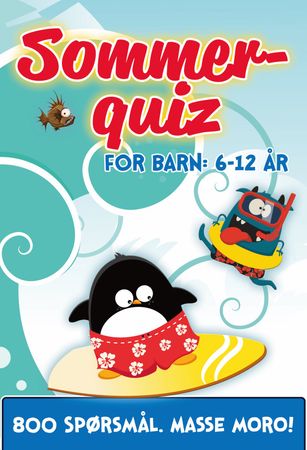 Sommerquiz for barn 9788293742425  Brukte bøker