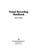 Sound Recording Handbook 9780672225833 John M. Woram Brukte bøker