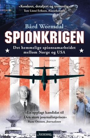 Spionkrigen 9788203452598 Bård Wormdal Brukte bøker