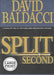 Split Second 9780446533126 David Baldacci Brukte bøker