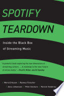 Spotify Teardown 9780262038904 Rasmus Fleischer Anna Johansson Pelle Snickars Patrick Vonderau Maria Eriksson Brukte bøker