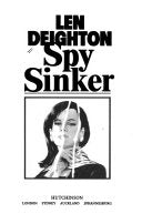 Spy Sinker 9780091743208 Len Deighton Brukte bøker