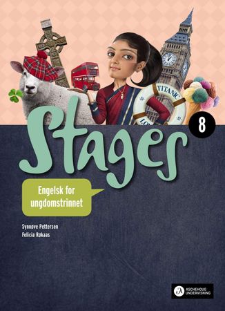 Stages 8 9788203406393 Felicia Andrews Røkaas Synnøve Pettersen Brukte bøker