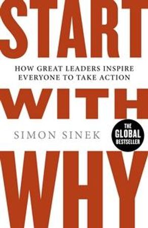 Start with why 9780241958223 Simon Sinek Brukte bøker