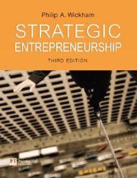 Strategic Entrepreneurship 9780273682264 Philip A. Wickham Brukte bøker