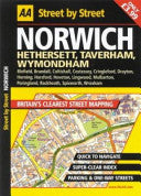 Street by Street Norwich 9780749536848 Automobile Association AA Publishing (Automobile Association (Great Britain)) Automobile Association Developments Limited Automobile Association (Great Britain). Cartographic Department Brukte bøker