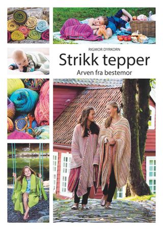 Strikk tepper 9788272016042 Rigmor Dyrkorn Brukte bøker