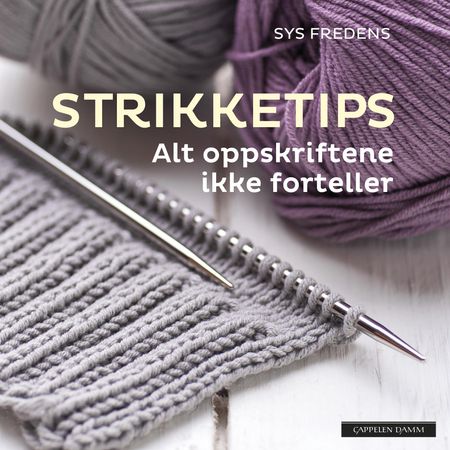 Strikketips 9788202428761 Sys Fredens Brukte bøker