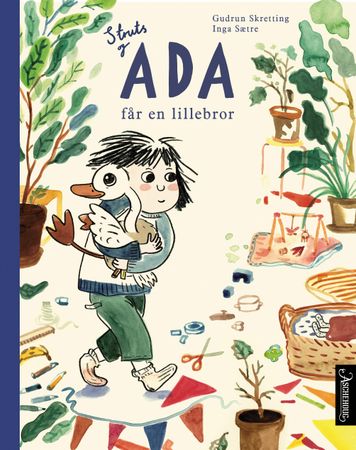 Struts og Ada får en lillebror 9788203366130 Gudrun Skretting Brukte bøker