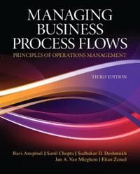 Studyguide for Managing Business Process Flows by Anupindi, Ravi, ISBN 978013… 9780136036371 Jan Van Mieghem Sunil Chopra Sudhakar Deshmukh Ravi Anupindi Eitan Zemel Brukte bøker