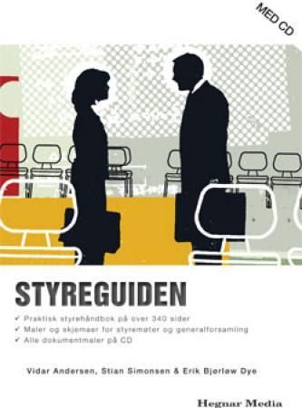 Styreguiden 9788271462758 Vidar Andersen Erik Bjørløw Dye Stian Simonsen Brukte bøker