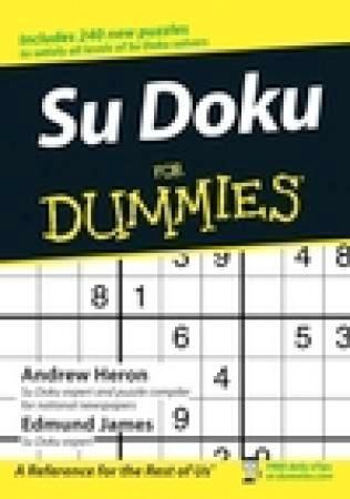 Su doku for dummies 9780470018927 Andrew Heron Edmund James Brukte bøker