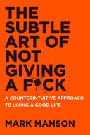 SUBTLE ART OF NOT GIVING A F*CK UK 9780063456242 MARK. MANSON Brukte bøker