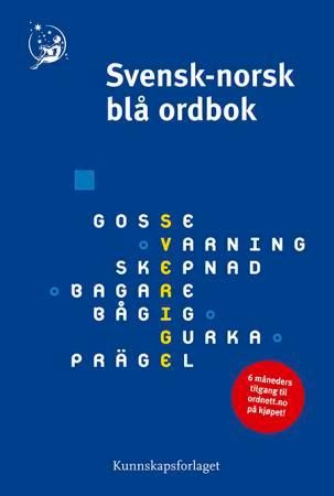 Svensk-norsk blå ordbok 9788257321512  Brukte bøker