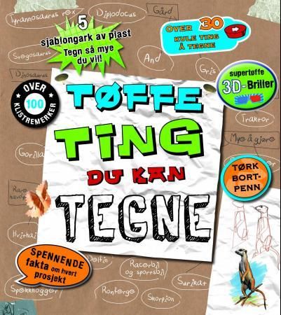 Tøffe ting du kan tegne 9788231604532  Brukte bøker