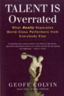 Talent is Overrated 9781857885194 Geoff Colvin Brukte bøker