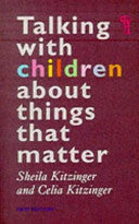 Talking with Children about Things that Matter 9780863584121 Sheila Kitzinger Celia Kitzinger Brukte bøker