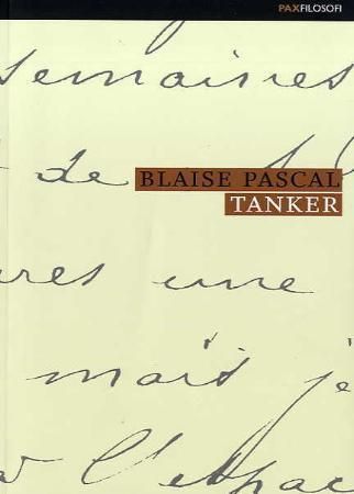 Tanker 9788253029818 Blaise Pascal Brukte bøker