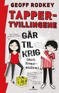 Tapper-tvillingene går til krig (mot hverandre) 9788205478039 Geoff Rodkey Brukte bøker