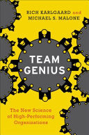 Team Genius 9780062302540 Rich Karlgaard Michael S. Malone Brukte bøker