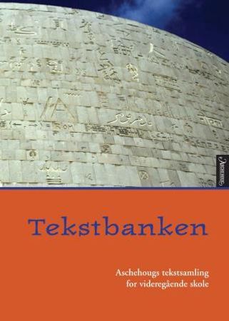 Tekstbanken 9788203338366  Brukte bøker