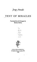 Tent of Miracles 9780002710220 Jorge Amado Brukte bøker
