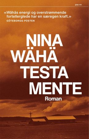 Testamente 9788253041414 Nina Wähä Brukte bøker