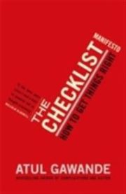 The Checklist Manifesto 9781846683145 Atul Gawande Brukte bøker