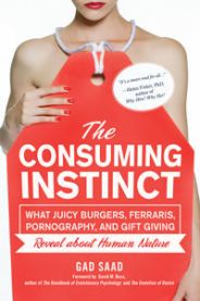 The Consuming Instinct 9781616144296 David M. Buss Gad Saad Brukte bøker