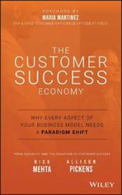 The Customer Success Economy 9781119572763 Nick Mehta Allison Pickens Maria Martinez Brukte bøker