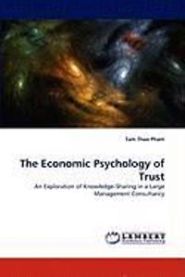 The Economic Psychology of Trust 9783843355063 Tam Thao Pham Brukte bøker
