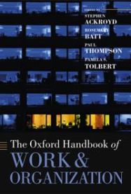 The Oxford Handbook of Work and Organization 9780199299249  Brukte bøker