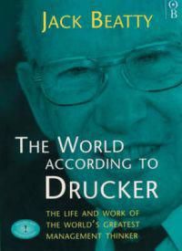 The World According to Drucker 9780752813745 Jack Beatty Brukte bøker
