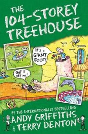 The 104-storey treehouse ; The 104-storey treehouse 9781509833771 Andy Griffiths Brukte bøker