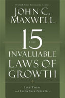 The 15 Invaluable Laws of Growth 9781599953670 John C. Maxwell Brukte bøker