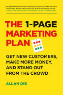 The 1-Page Marketing Plan 9781989025017 Allan Dib Brukte bøker