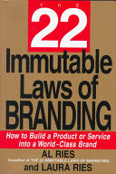 The 22 Immutable Laws of Branding 9780887309373 Al Ries Laura Ries Brukte bøker