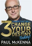 The 3 Things That Will Change Your Destiny Today! 9780593064030 Paul McKenna Brukte bøker
