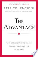 The Advantage 9780470941522 Patrick M. Lencioni Brukte bøker