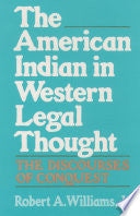 The American Indian in Western Legal Thought 9780195080025 Robert A. Williams Brukte bøker
