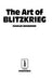 The Art of Blitzkrieg 9780711019119 Charles Messenger Brukte bøker