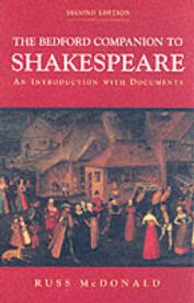 The Bedford Companion to Shakespeare: An Introduction with Documents 9780333947111 Russ McDonald Brukte bøker