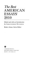 The Best American Essays 9780547394510  Brukte bøker