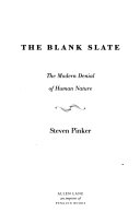 The Blank Slate 9780713992564 Steven Pinker Brukte bøker