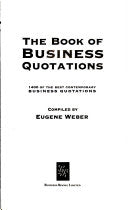 The Book of Business Quotations 9780091744137  Brukte bøker