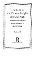 The Book of the Thousand Nights and One Night 9780415045407 Edward Powys Mathers Brukte bøker