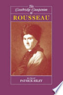 The Cambridge Companion to Rousseau 9780521576154 Patrick Riley Brukte bøker